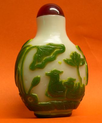 Tabati�re en overlay � d�cor de canard